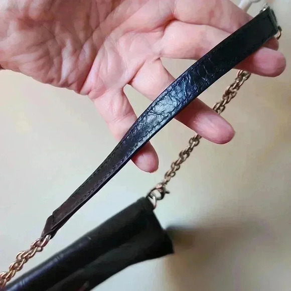 Grace Adele Genuine Leather Clutch Purse Black - Picture 16 of 16